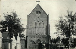 St. Roch Chapel in St. Roch Cemetery Postcard