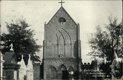 St. Roch Chapel in St. Roch Cemetery New Orleans, LA Postcard Postcard