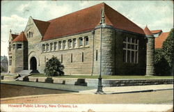 Howard Public Library Postcard