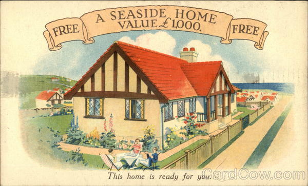 Seaside Home worth 1,000 pounds  - Saltdean Estate Ltd. Brighton Sussex England