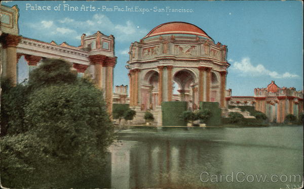 Palace of Fine Arts 1915 Panama-Pacific Exposition
