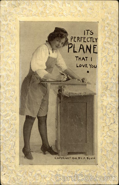 It's Perfectly Plane that I Love You Women