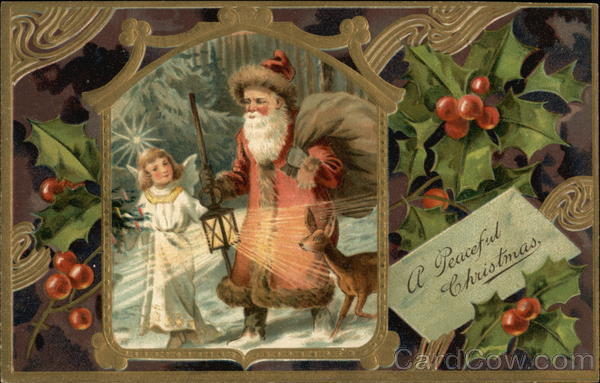 A Peaceful Christmas Santa Claus