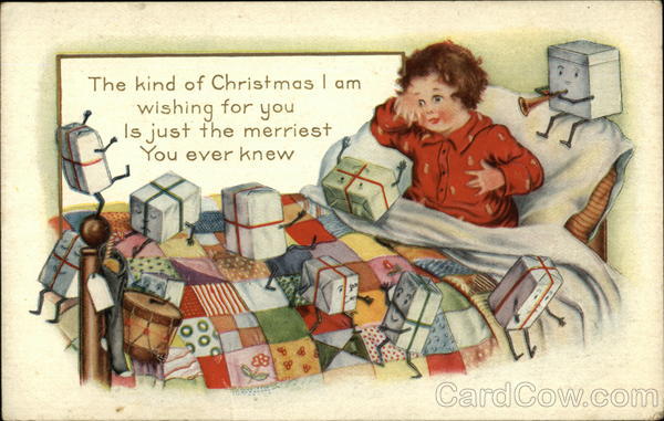 The Kind of Christmas I am Wishing for you Is Just the Merriest You Ever Knew