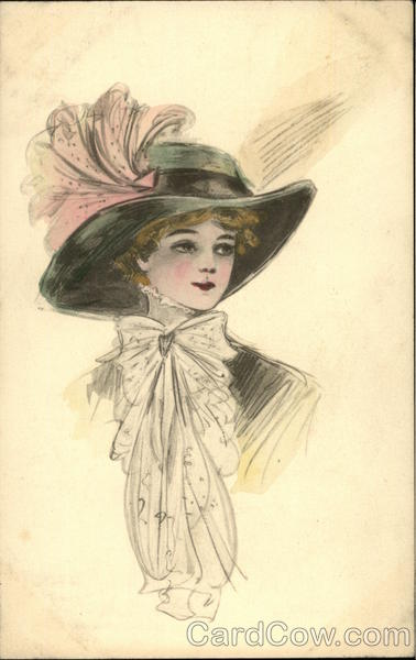 Lady with Hat Women