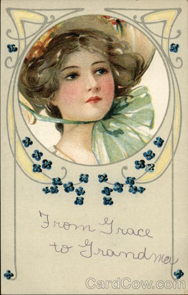 Art Nouveau Woman Women