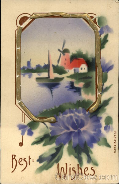 Best Wishes Airbrushed