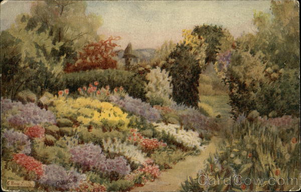 An Old World Garden Flowers