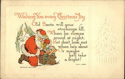 Wishing you Every Christmas Joy Postcard