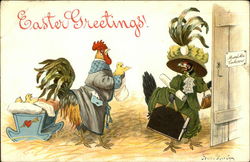 Easter Greetings! Postcard