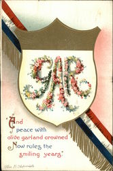 GAR, And Peace With Olive Crowned Now Rules the Smiling Years Postcard