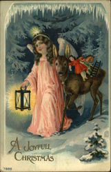 A Joyful Christmas Postcard