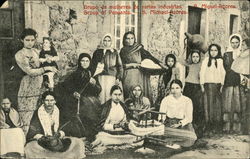 Group of Peasants - S. Michael Azores Postcard