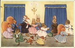 Blind Man's Buff by Margaret Tempest Postcard