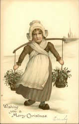 Wishing You a Merry Christmas Postcard