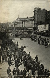 March 4 1909 Taft Inauguration Parade Presidents Postcard Postcard