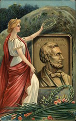 Abraham Lincoln, 1809-1865 Postcard