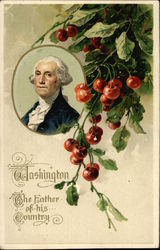Washington The Father of his Country Presidents Postcard Postcard