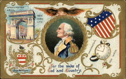 For the Sake of God and Country Postcard