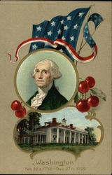 Washington, Feb. 22, 1732-Dec. 27th, 1799 Postcard