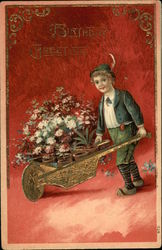 Easter Greetings Postcard