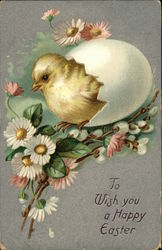 To Wish you a Happy Easter Postcard