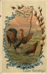 Easter Greetings Postcard