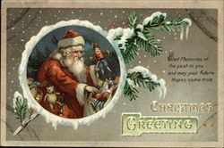 Christmas Greeting Postcard