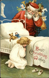 Best Christmas Wishes Postcard