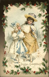 A Joyful Christmas Postcard