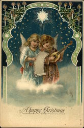 A Happy Christmas Postcard