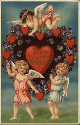 To My Valentine Postcard