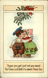 Dutch Children Postcard