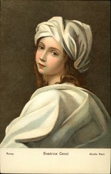 Beatrice Cenci by Guido Reni Postcard