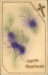 Easter Greetings Postcard