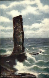 The Scotch Coast- The old man of Hoy, Orkney Islands Scotland Postcard Postcard