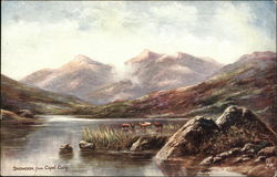 Snowdon,from Capel Curig Tuck's Oilette Series Postcard Postcard