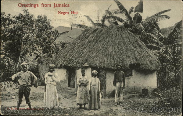 Greetings from Jamaica, Negro Hut