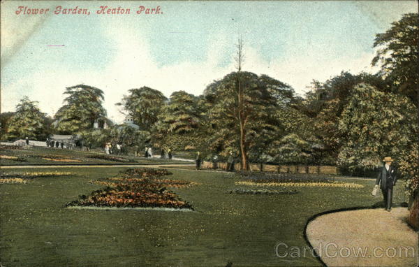 Flower Garden, Heaton Park Manchester England Greater Manchester