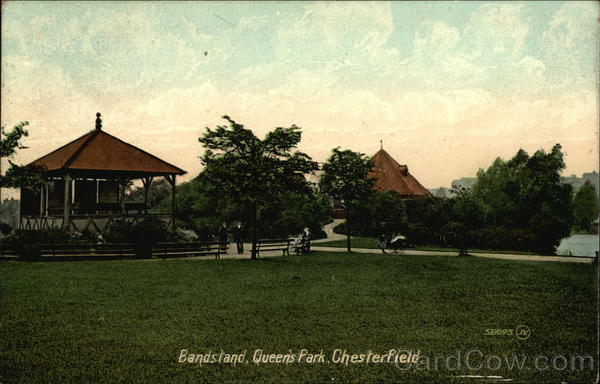 Bandstand, Queen's Park Chesterfield England