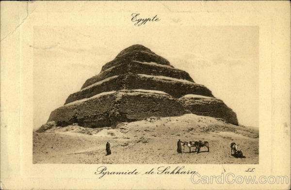 Step Pyramid of Sakkara Egypt Africa
