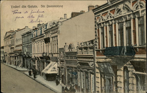 Str. Domneasca Galati Romania Eastern Europe