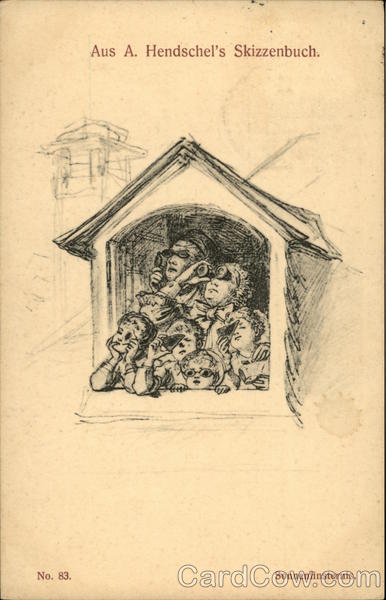 Aus A.Hendschel's Skizzenbuch Germany Albert Louis Ulrich Hendschel