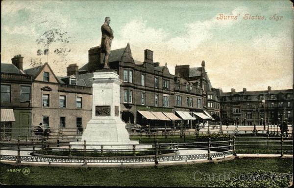 Burns' Statue Ayr Scotland
