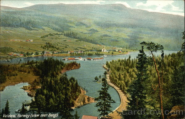 View over Bang Valders Norway