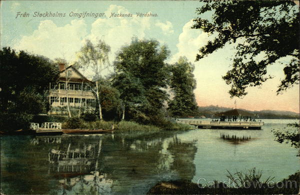 Fran Stockholm Omgifningar Nackands Vordshus Sweden