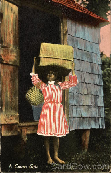 A Carib Girl Guyana South America