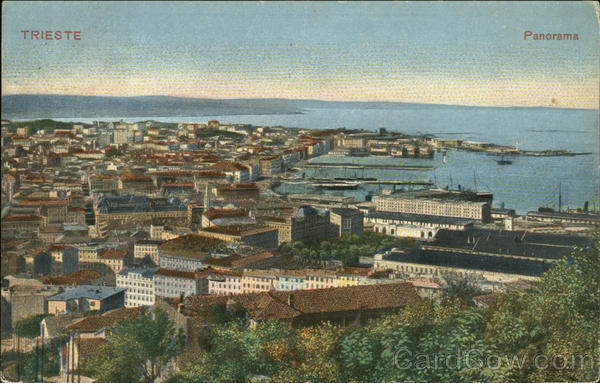 Panorama Trieste Italy