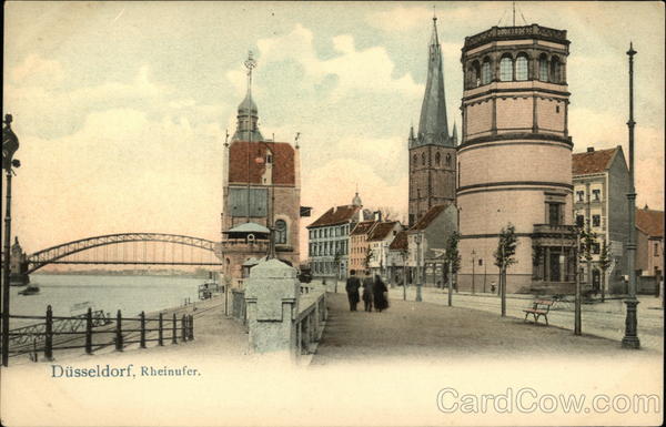 Rheinufer Düsseldorf Germany