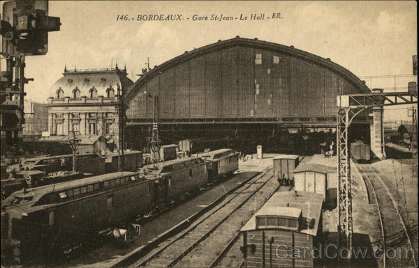 Gare St-Jean - Le Hall Bordeaux France